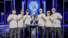 韓國LOL戰隊T1世界大賽衛冕。（圖／翻攝自T1 IG）