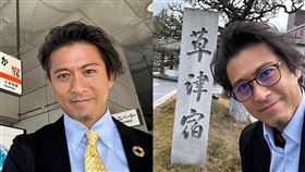 山口達也（合成圖／翻攝自山口達也X）