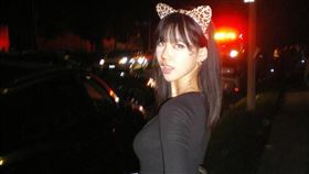 Elly化身花豹女。（圖／翻攝自Elly IG）