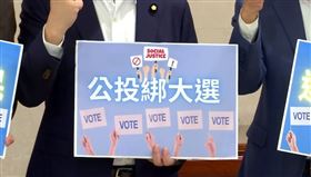 藍委提案公投綁大選