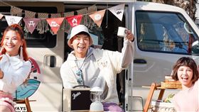 董仔（左起）、八弟與宇珊分享廣告實習生的秘辛（圖／公視台語台提供）