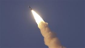 北韓試射長程飛彈。圖／達志影像／美聯社