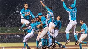 第12屆中信盃黑豹旗決賽最終由穀保家商以14：9扳倒平鎮高中，奪下今年冠軍。（圖／中信金控提供）