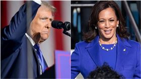 賀錦麗、川普。（圖／翻攝自Kamala Harris、Donald J. Trump臉書）