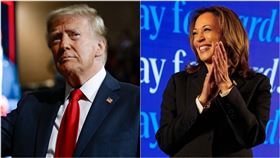 賀錦麗、川普。（圖／翻攝自Kamala Harris、Donald J. Trump臉書）