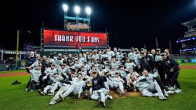 紐約洋基睽違15年再闖世界大賽，但最終卻不敵洛杉磯道奇、鎩羽而歸，季後爭冠陣容也面臨解體。（圖／翻攝自洋基隊官方X）