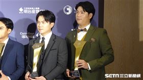 ▲2024中職頒獎典禮，統一獅古林睿煬拿下防禦率王、最佳9人。（圖／記者張沛嘉攝影）