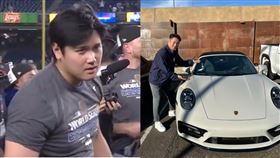大聯盟,洛杉磯道奇隊,世界大賽,大谷翔平,富士電視台,偷拍,豪宅,球評,巨人隊,元木大介,IG,保時捷