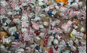 日本東京博物館的kitty展慘遭中國黃牛掃貨。（圖／翻攝自小紅書）