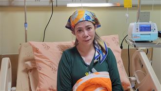 作家小彤化療抗癌王　最可怕副作用出現了