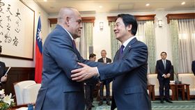 賴清德總統今（5）日接見「巴拉圭共和國國會暨參議院議長努內斯伉儷訪問團」。（圖／總統府提供)