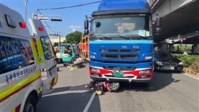 台中、南屯、聯結車、車禍、命危