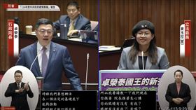 麥玉珍質詢卓榮泰。（圖／翻攝自國會頻道）