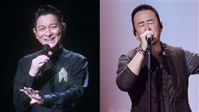劉德華、楊坤。（圖／台灣映藝、超級圓頂提供、翻攝自楊坤微博）