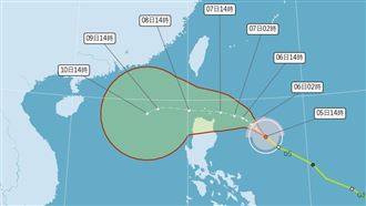 銀杏移速變慢！這時最近台灣　恐原地打轉