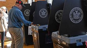 美國總統大選5日投票。（圖／美聯社／達志）