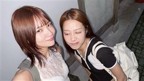 林瑄（左）與金針菇（右）遭指疑似加入邪教。（圖／翻攝自IG）