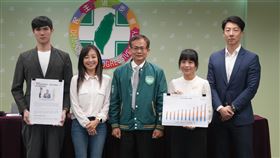 民進黨發言人吳崢今上午偕同新竹市議員施乃如、曾資程、劉彥伶及新竹縣議員歐陽霆召開「大新竹建設不能等，呼籲藍白速審總預算」記者會。（圖／民進黨提供）