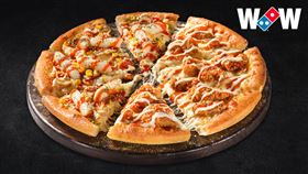 達美樂,起家雞,韓式炸雞,韓風半半披薩