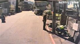 苗栗,頭份,東北季風,騎士,強風,車禍,喪命（圖／翻攝畫面）