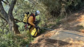 彰化,南投,墜谷,死亡,意外,山谷（圖／翻攝畫面）