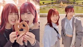 金針菇、林萱。（圖／翻攝自IG）