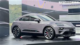 ▲The New All-Electric Macan純電休旅。（圖／鍾釗榛）