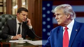 美國總統川普，烏克蘭總統澤倫斯基。（圖／翻攝自川普、澤倫斯基臉書及IG）