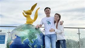 柯以柔與男友Joseph甜蜜出遊。（圖／翻攝自柯以柔臉書）