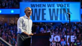 前總統歐巴馬今天恭賀川普獲得勝利，並表達權力和平轉移的重要性。（圖／翻攝自歐巴馬臉書）