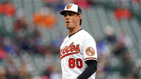 32歲的前巴爾的摩金鶯隊右投華金斯（Spenser Watkins），即將來台加盟中職台鋼雄鷹。（資料圖／美聯社／達志影像）