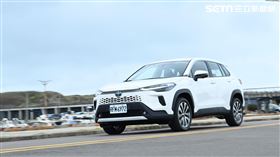 ▲Toyota Corolla Cross Hybrid油電旗艦款。（圖／鍾釗榛）