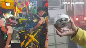 據悉，2天前才進行安檢，住警器損壞被提醒該更換，董家不願意跟設備師起了爭執。（圖／翻攝畫面）