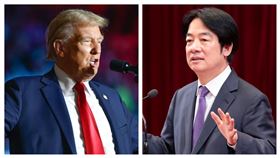 川普、賴清德（組合圖）