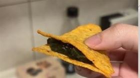 「皮蛋＋多力多滋」
（圖／讀者提供）