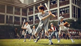 棒球在台灣有近百年的發展史。（圖／AI示意繪圖）