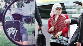 男星高英旭貼出自己綁起頭巾照對比GD造型。（圖／翻攝自X）