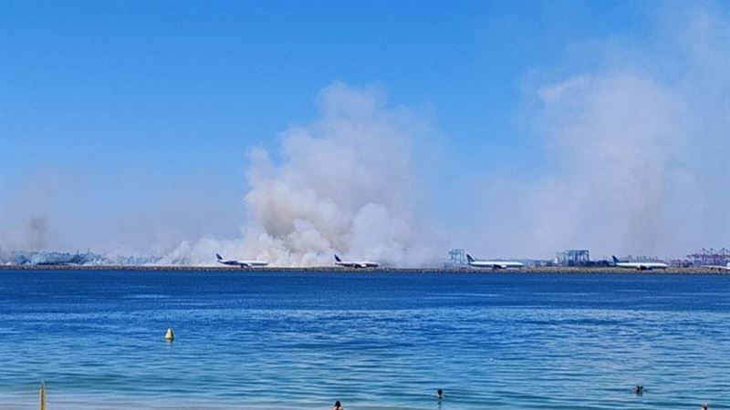 澳航波音客機突爆炸　雪梨機場大火