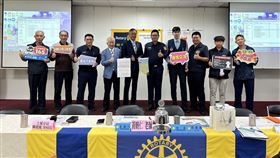 識詐保財/土城警結合中央扶輪社宣講阻詐「撇步 」  公司負責人化身種子教官來打詐　圖／翻攝畫面