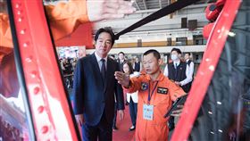 賴清德出席「內政部空中勤務總隊20週年隊慶」（圖／總統府提供）