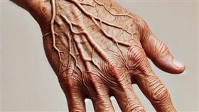 手背　（圖／翻攝自黃軒醫師臉書）