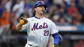 ▲MLB紐約大都會一壘手阿隆索（Pete Alonso）。（圖／美聯社／達志影像）