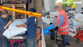 屋主妻子經搶救一天仍宣告傷重不治。（圖／翻攝畫面）