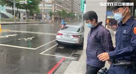 北捷女車廂「持刀砍人」。（圖／翻攝畫面）