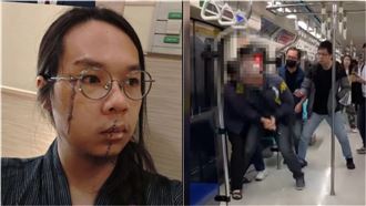 女目睹「北捷砍人」驚呆　中捷長髮哥回應