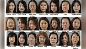 美警臥底掃黃逮21名「華裔賣淫女」
（圖／翻攝自波爾克郡治安官辦公室）