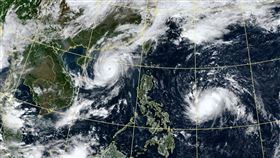 洋面上目前有不少熱帶系統發展。（圖／氣象署）