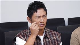 蔡昌憲談到兒子撞傷，十分心疼。（圖／記者趙于瑩攝影）