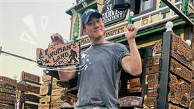 吳大維老年得女，時常曬出愛女日常。（圖／翻攝自吳大維小紅書）