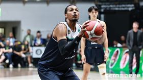 ▲TPBL高雄全家海神洋將威勝上半場攻下14分。（圖／記者劉彥池攝影）